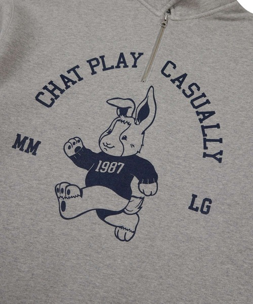 87mm(87mm)の「【UNISEX】Mmlg/MMLG RUGBYプルオーバ(裏起毛) 2977151(スウェット・レディース・ブラック/グレー/ピンク/クリーム・LARGE/SMALL/MEDIUM)」の18枚目の写真