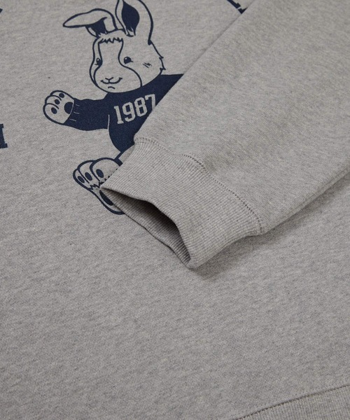 87mm(87mm)の「【UNISEX】Mmlg/MMLG RUGBYプルオーバ(裏起毛) 2977151(スウェット・レディース・ブラック/グレー/ピンク/クリーム・LARGE/SMALL/MEDIUM)」の16枚目の写真