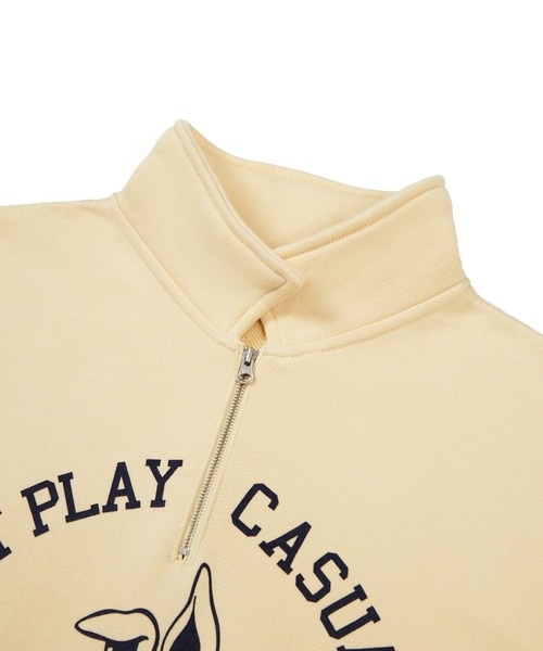 87mm(87mm)の「【UNISEX】Mmlg/MMLG RUGBYプルオーバ(裏起毛) 2977151(スウェット・レディース・ブラック/グレー/ピンク/クリーム・LARGE/SMALL/MEDIUM)」の17枚目の写真