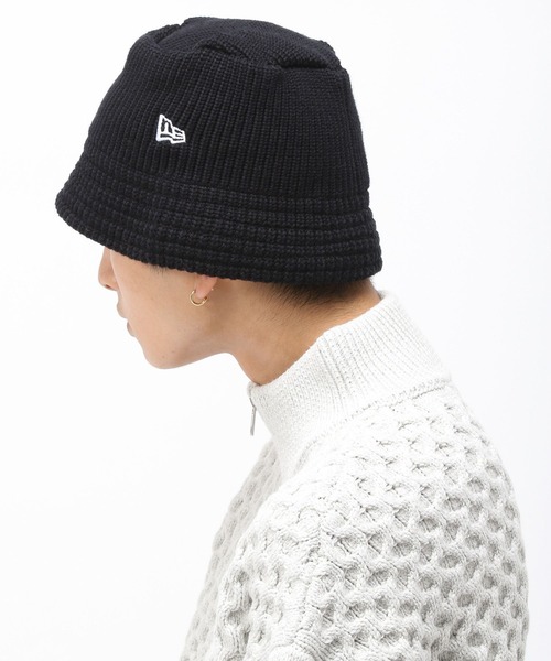 Anui（アニュイ）の「【UNISEX】NEWERAニットバケハ（ハット・レディース・ブラック/オフホワイト・FREE）」の20枚目の写真