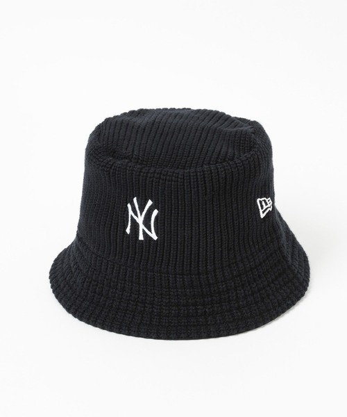 完売品⭐️新品タグ付き❤️Mサイズ ANEW ロゴ　バケハ　ブラック Anui（アニュイ）の「【UNISEX】NEWERAニットバケハ（ハット）」 - WEAR