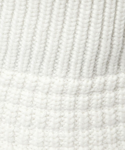 Anui（アニュイ）の「【UNISEX】NEWERAニットバケハ（ハット・レディース・ブラック/オフホワイト・FREE）」の13枚目の写真