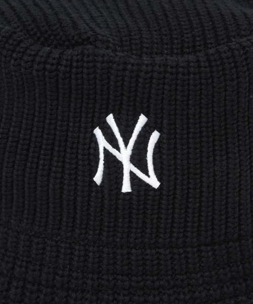 Anui（アニュイ）の「【UNISEX】NEWERAニットバケハ（ハット・レディース・ブラック/オフホワイト・FREE）」の6枚目の写真