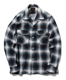BEAMS PLUS | ◆BEAMS PLUS / オンブレチチェック オープンカラーシャツ(シャツ/ブラウス)