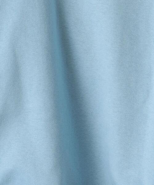 green label relaxing(グリーンレーベルリラクシング)の「TJ 裏毛クルーネック プルオーバー 100cm-130cm(スウェット・キッズ・オフホワイト/ブラック/ライトブルー・S130/XS110)」の9枚目の写真