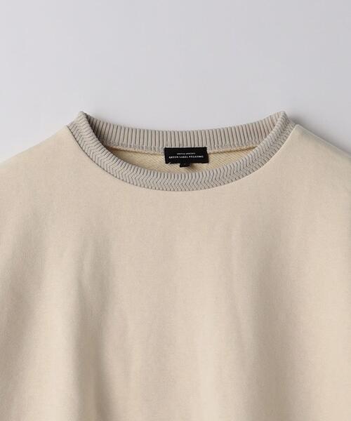 green label relaxing(グリーンレーベルリラクシング)の「TJ 裏毛クルーネック プルオーバー 100cm-130cm(スウェット・キッズ・オフホワイト/ブラック/ライトブルー・S130/XS110)」の11枚目の写真