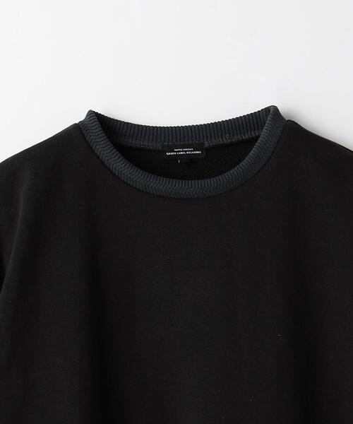 green label relaxing(グリーンレーベルリラクシング)の「TJ 裏毛クルーネック プルオーバー 100cm-130cm(スウェット・キッズ・オフホワイト/ブラック/ライトブルー・S130/XS110)」の14枚目の写真