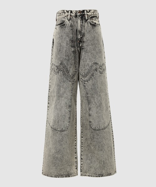 SUGARHILL（シュガーヒル）の「ACID WASHED MODERN WESTERN WIDE