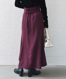 【ZOZO限定】SHIPS.me:バック レースアップ マーメイド スカート