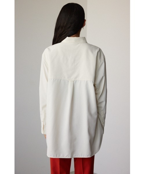 AZUL by moussy(アズールバイマウジー)の「オーバーシャツ(シャツ/ブラウス・レディース・ライトブルー/ホワイト/ブルー系その他・FREE)」の13枚目の写真