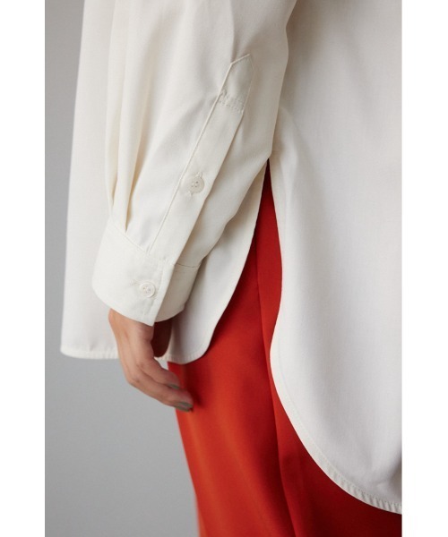 AZUL by moussy(アズールバイマウジー)の「オーバーシャツ(シャツ/ブラウス・レディース・ライトブルー/ホワイト/ブルー系その他・FREE)」の16枚目の写真