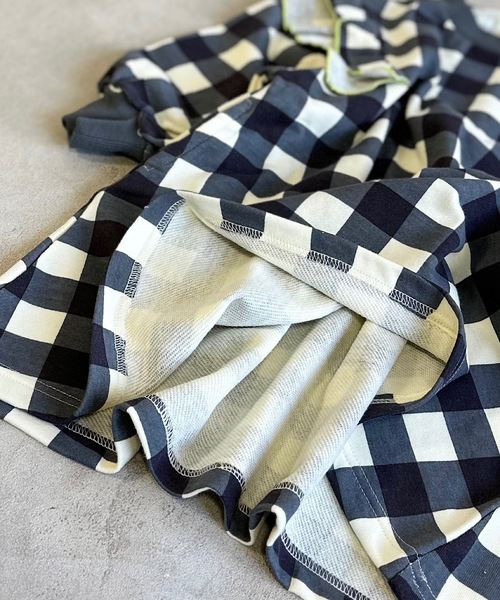 CALMIA（カルミア）の「ギンガムチェックフリルワンピース（90～150cm）（ワンピース・キッズ・グリーン/ブラック/レッド・120/90/140/130/100/110/150）」の8枚目の写真