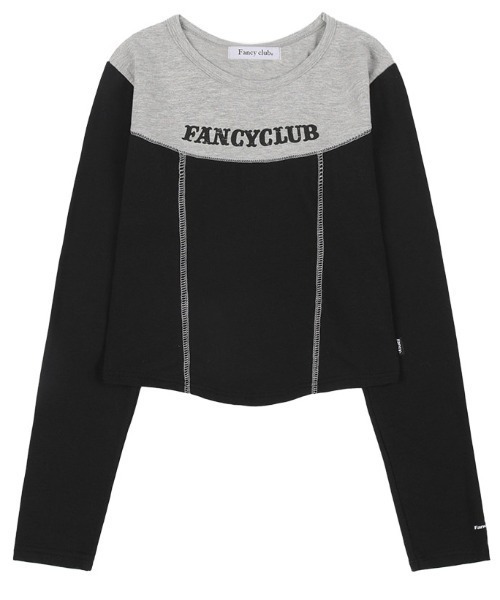 tシャツ A'GEM/9 × .kom「 FANCY CLUB/ファンシークラブ」TURNING CLASSIC STITCH CROP TEE/クラ A'GEM/9 × .kom『 FANCY CLUB/ファンシークラブ』TURNING