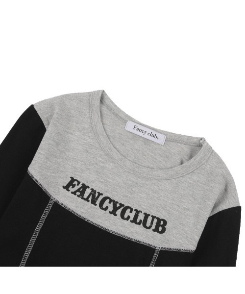 tシャツ A'GEM/9 × .kom「 FANCY CLUB/ファンシークラブ」TURNING CLASSIC STITCH CROP TEE/クラ A'GEM/9 × .kom『 FANCY CLUB/ファンシークラブ』TURNING