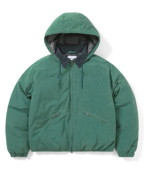 thisisneverthat（ディスイズネバーザット）の「Washed Down Puffer Jacket（ブルゾン・メンズ・ネイビー/コーラル/グリーン・L/M/XL/S）」の2枚目の写真