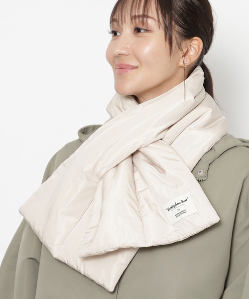 MACKINTOSH PHILOSOPHY（ﾏｯｷﾝﾄｯｼｭ ﾌｨﾛｿﾌｨｰ）の「マフラー　バッキンガムベアベア（マフラー・レディース・ベージュ/ブラック/ライトグレー・FREE）」の5枚目の写真