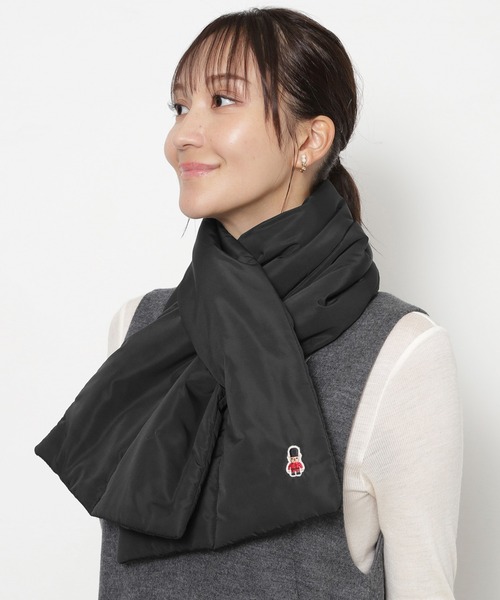 MACKINTOSH PHILOSOPHY（ﾏｯｷﾝﾄｯｼｭ ﾌｨﾛｿﾌｨｰ）の「マフラー　バッキンガムベアベア（マフラー・レディース・ベージュ/ブラック/ライトグレー・FREE）」の8枚目の写真