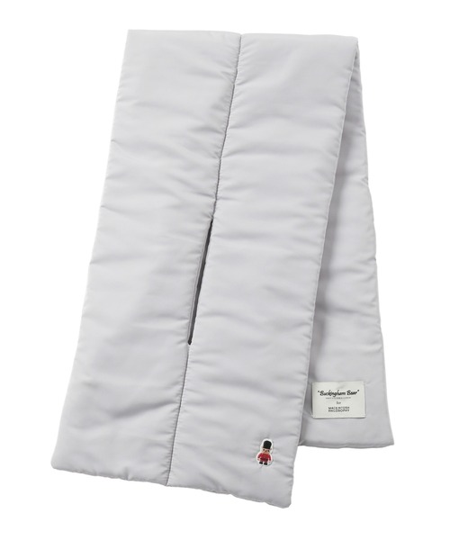 MACKINTOSH PHILOSOPHY（ﾏｯｷﾝﾄｯｼｭ ﾌｨﾛｿﾌｨｰ）の「マフラー　バッキンガムベアベア（マフラー・レディース・ベージュ/ブラック/ライトグレー・FREE）」の11枚目の写真