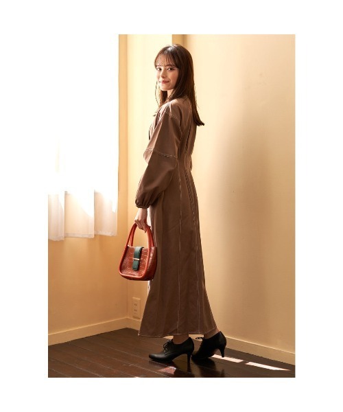 Realta（レアルタ）の「Realta(レアルタ)6.5cmヒールソフトポインテッドトゥレースアップブーティー（ブーツ・レディース・グレー/ブラック系その他/ブラック・M/L/LL/S）」の18枚目の写真