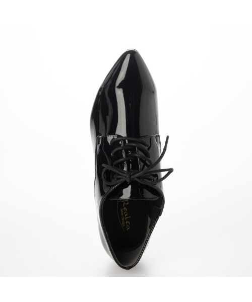 Realta（レアルタ）の「Realta(レアルタ)6.5cmヒールソフトポインテッドトゥレースアップブーティー（ブーツ・レディース・グレー/ブラック系その他/ブラック・M/L/LL/S）」の17枚目の写真