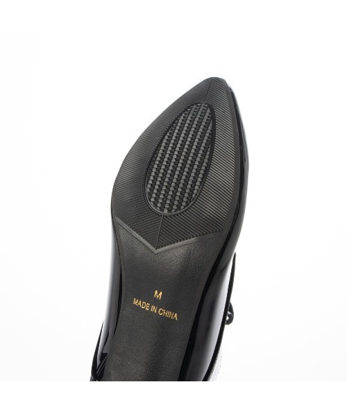 Realta（レアルタ）の「Realta(レアルタ)6.5cmヒールソフトポインテッドトゥレースアップブーティー（ブーツ・レディース・グレー/ブラック系その他/ブラック・M/L/LL/S）」の22枚目の写真