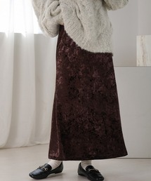 Bab | クラッシュベロアイージースカート(スカート)