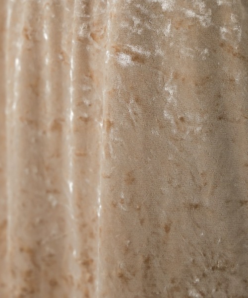 Bab（バブ）の「クラッシュベロアイージースカート（スカート・レディース・ベージュ/ブラウン・M/S）」の22枚目の写真