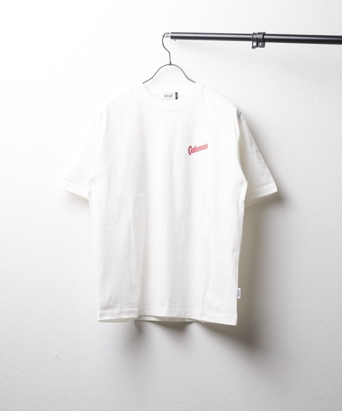 COLEMAN(コールマン)の「/Coleman/Vintage Lantarn Tshirt(Tシャツ/カットソー・メンズ・ホワイト/チャコールグレー/グリーン・LARGE/X-LARGE/MEDIUM)」の1枚目の写真