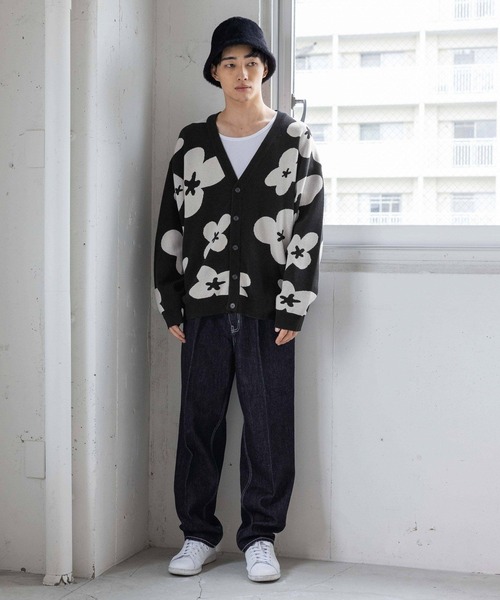 そんなとまと⭐︎Drawer 2022AW フラワージャガードジャケット Drawer（ドゥロワー）の「Drawer ジャカードノーカラージャケット