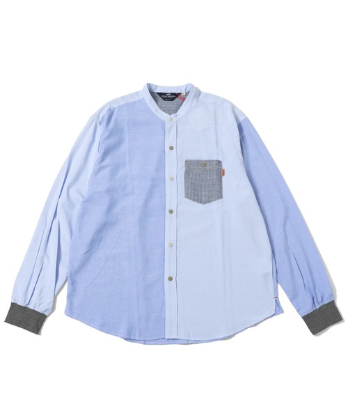 KRIFF MAYER(クリフメイヤー)の「バンドカラーハッピーシャツ(シャツ/ブラウス・メンズ・その他6/その他5/カラフル・MEDIUM/LARGE/X-LARGE)」の1枚目の写真