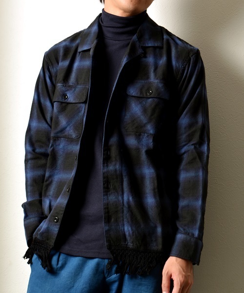 SHIPS JET BLUE（シップスジェットブルー）の「SHIPS JET BLUE (シップス ジェットブルー): フライス タートルネックカットソー■（Tシャツ/カットソー・メンズ・オフホワイト/グレー/ナチュラル/ネイビー・MEDIUM/SMALL/LARGE）」の10枚目の写真