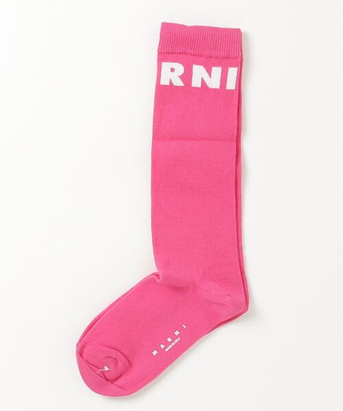 MARNI（マルニ）の「MARNI（マルニ）Kids & Junior ブランドロゴソックス靴下（ソックス/靴下・キッズ・ピンク/ブラック/イエロー・Ⅱ/Ⅰ/Ⅲ）」の10枚目の写真