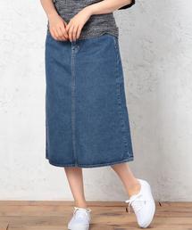 Lee | Lee（リー） ミモレ DENIM スカート ◆(デニムスカート)