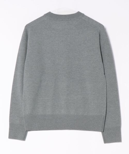 Mila Owen（ミラオーウェン）の「ウールブレンドベーシッククルーニット（ニット/セーター・レディース・グレー/アイボリー/ピンク・0/1）」の13枚目の写真