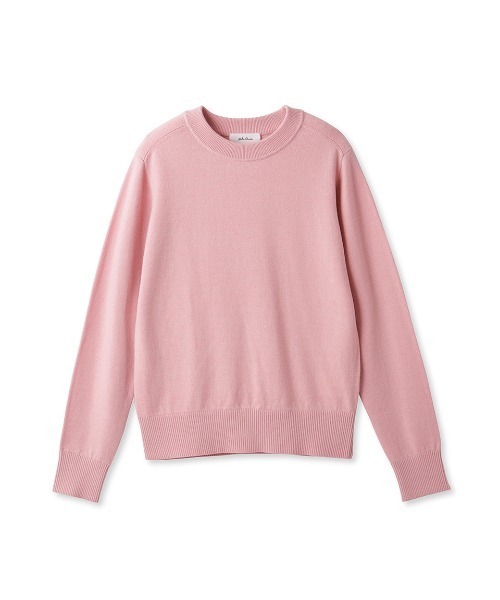 Mila Owen（ミラオーウェン）の「ウールブレンドベーシッククルーニット（ニット/セーター・レディース・グレー/アイボリー/ピンク・0/1）」の10枚目の写真