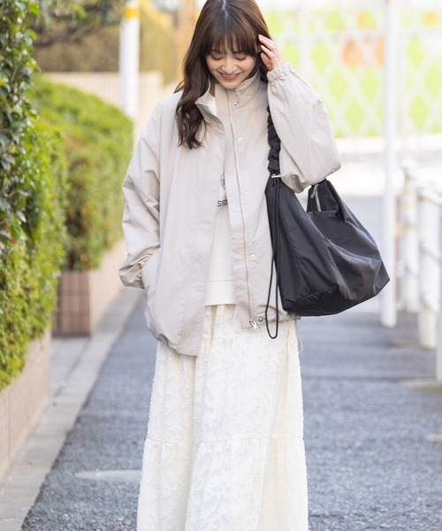 Honeys（ハニーズ）の「ドロスト２ｗａｙショルダーバッグ（ショルダーバッグ・レディース・アイボリー/ブラック/シルバー/ミント/モカ・FREE）」の12枚目の写真