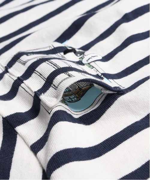 CHUMS（チャムス）の「【CHUMS】Kid's Go Outdoor Pocket T-Shirt（Tシャツ/カットソー・キッズ・グリーン/ホワイト/ホワイト×ネイビー/オレンジ/ネイビー・X-LARGE/LARGE/MEDIUM）」の17枚目の写真