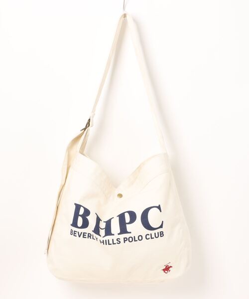 JUGLANS(ユグランス)の「【BEVERLY HILLS POLO CLUB】ニュースペーパーバッグ(ショルダーバッグ・レディース・オフホワイト/ブラック/ネイビー・FREE)」の17枚目の写真