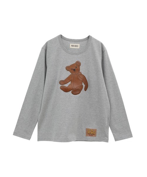 PINK HOUSE（ピンクハウス）の「テディアップリケカットソー（Tシャツ/カットソー・レディース・ブラック/キナリ/レッド/ブルー/トップグレー・MEDIUM/LARGE）」の19枚目の写真
