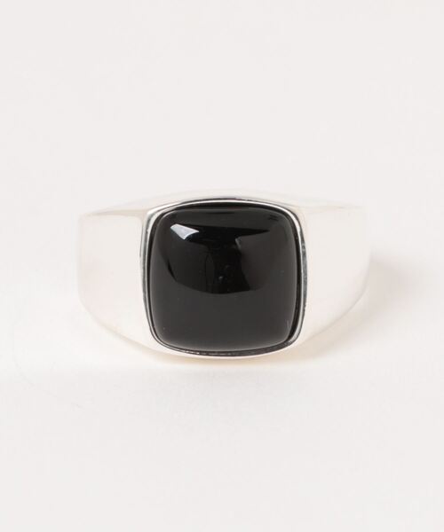 blatto(ブラット)の「【blatto 925silver】スクエアストーン シェル リング bla-ring-00323 U(リング・メンズ・ブラウン系その他/シルバー系その他/ダークブルー/ブラック系その他/ターコイズブルー/ブラック・FREE)」の13枚目の写真