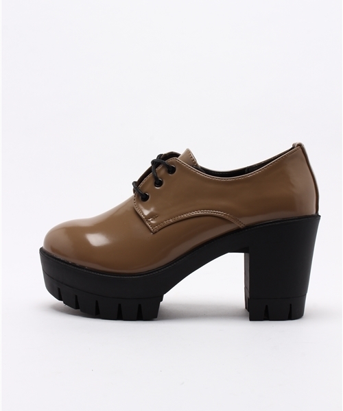 WEGO(ウィゴー)の「WEGO/タンクヒールシューズ(パンプス・レディース・ブラック/ブラウン/ブラック系その他/ワイン・MEDIUM/LARGE)」の13枚目の写真