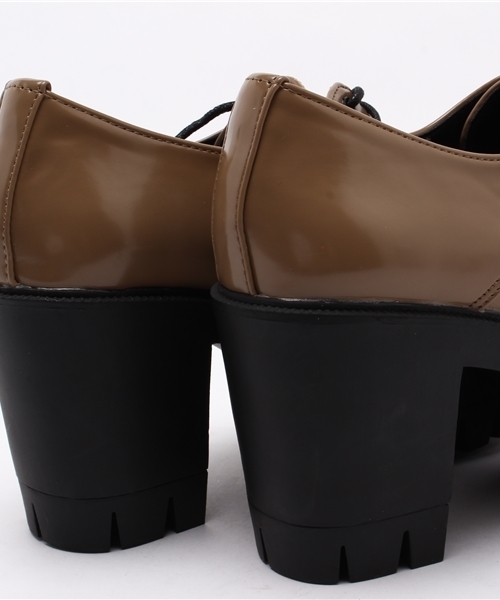 WEGO(ウィゴー)の「WEGO/タンクヒールシューズ(パンプス・レディース・ブラック/ブラウン/ブラック系その他/ワイン・MEDIUM/LARGE)」の10枚目の写真