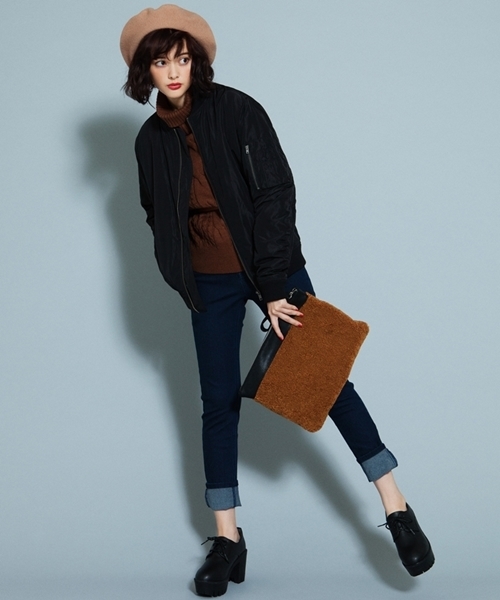 WEGO(ウィゴー)の「WEGO/タンクヒールシューズ(パンプス・レディース・ブラック/ブラウン/ブラック系その他/ワイン・MEDIUM/LARGE)」の18枚目の写真
