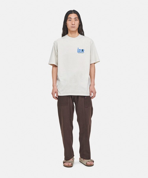★Gramicci★ グレー Climb Tシャツ クライムTシャツ｜CLIMB TEE｜Gramicci｜グラミチ公式通販サイト