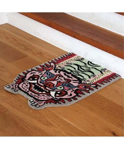 TIBETAN TIGER RUG H2-75 チベタン タイガー ラグ（ラグ/マット