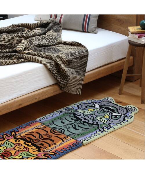 TIBETAN TIGER RUG H2-75 チベタン タイガー ラグ（ラグ/マット