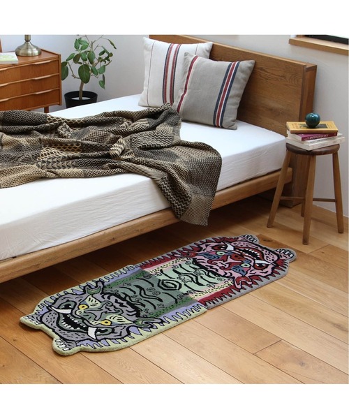 TIBETAN TIGER RUG H2-75 チベタン タイガー ラグ（ラグ/マット