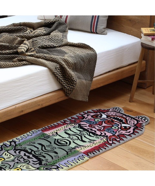 TIBETAN TIGER RUG H2-75 チベタン タイガー ラグ（ラグ/マット