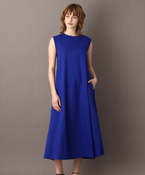 DRESSTERIOR(ドレステリア)の「アイスクリアコットンワンピース(ワンピース・レディース・ブラック/レッド系1/ブルー系その他・34/36/38)」の3枚目の写真