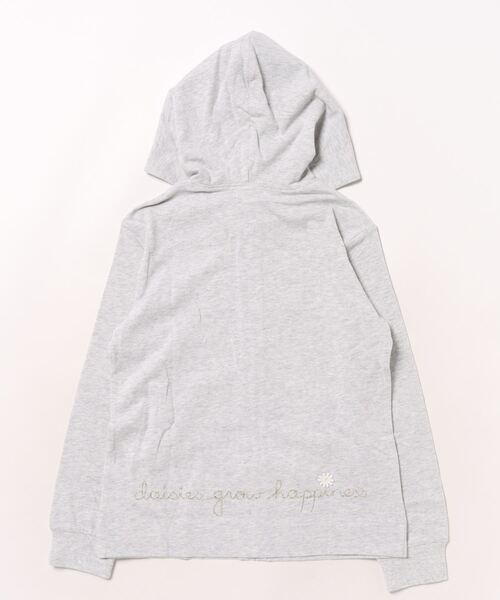 KP（ケーピー）の「刺繍と花レースのパーカー(140～160cm)（パーカー 